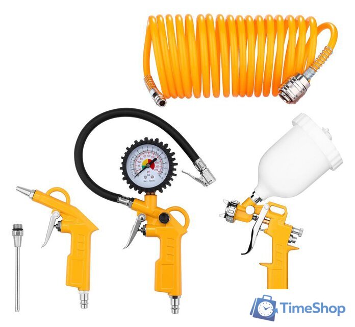  Deko DKPT04 SET4 (пневмоинструмент) - Изображение №1 — Интернет-магазин Time-Shop