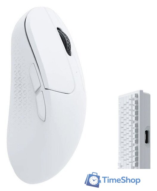 Игровая мышь Keychron M3 Mini Wireless 4000 Гц (белый) - Изображение №1 — Интернет-магазин Time-Shop