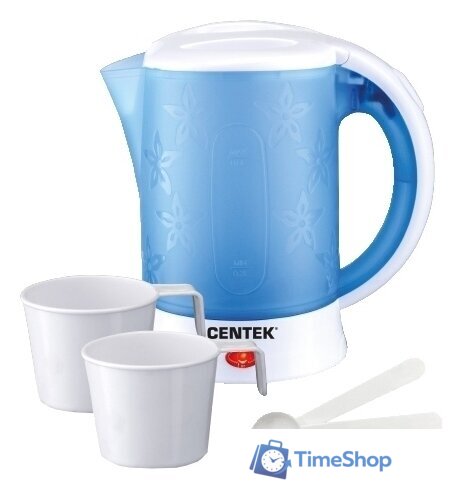 Электрический чайник CENTEK CT-0054 (синий) - Изображение №1 — Интернет-магазин Time-Shop