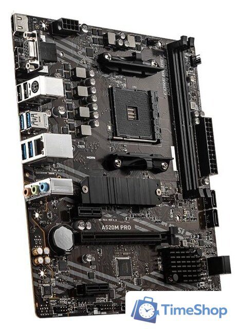 Материнская плата MSI A520M Pro - Изображение №2 — Интернет-магазин Time-Shop
