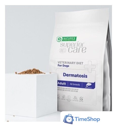 Сухой корм для собак Nature's Protection Vet Diet Dermatosis NPSCVET47581 10 кг - Изображение №2 — Интернет-магазин Time-Shop