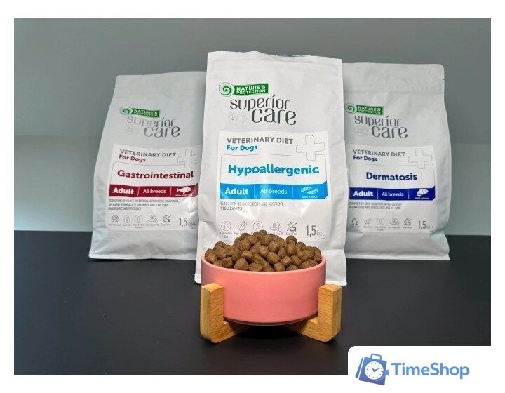 Сухой корм для собак Nature's Protection Vet Diet Dermatosis NPSCVET47581 10 кг - Изображение №3 — Интернет-магазин Time-Shop