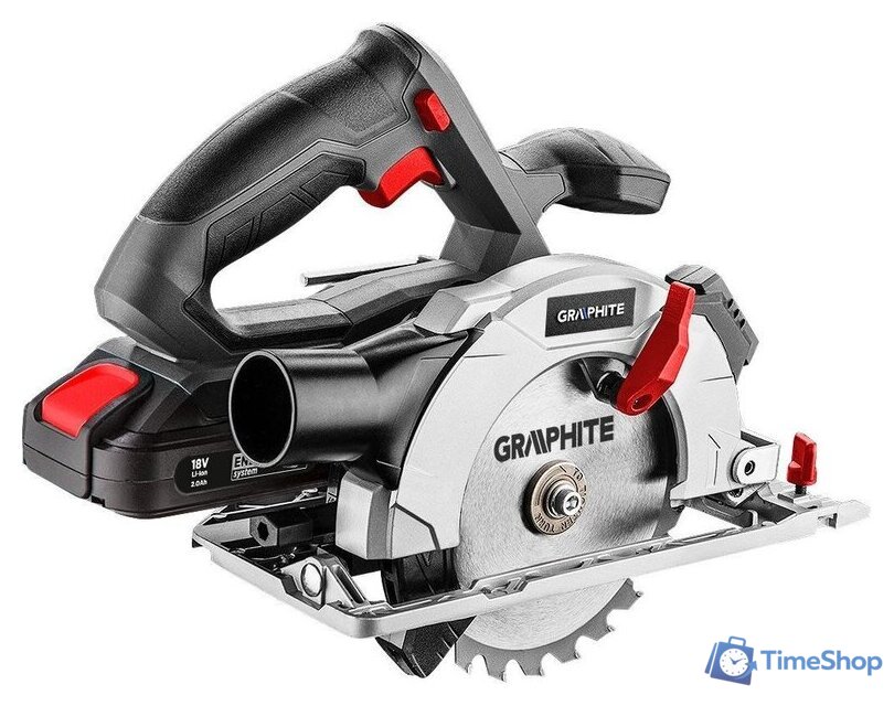 Дисковая (циркулярная) пила GRAPHITE 58G008 (без АКБ) - Изображение №2 — Интернет-магазин Time-Shop