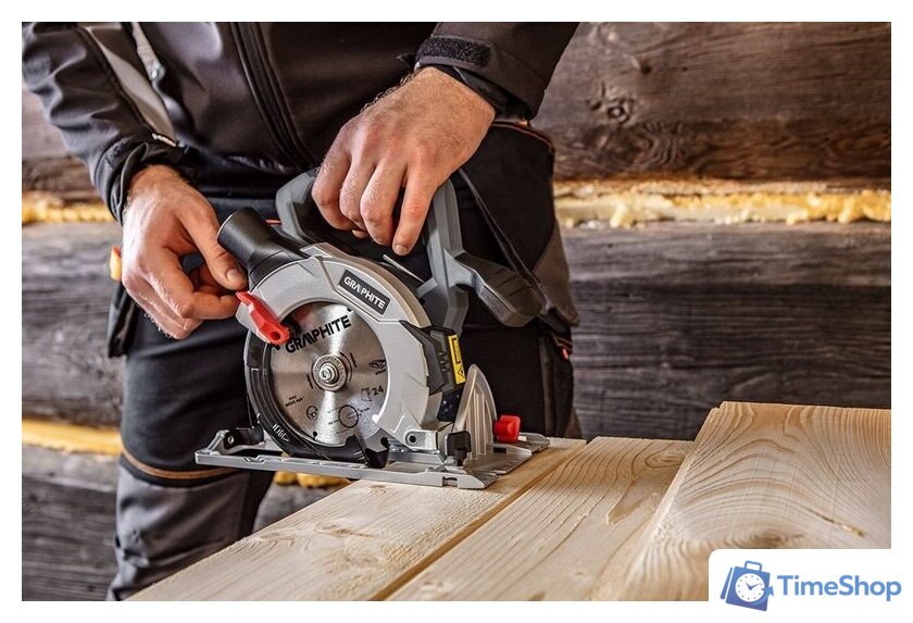 Дисковая (циркулярная) пила GRAPHITE 58G008 (без АКБ) - Изображение №13 — Интернет-магазин Time-Shop