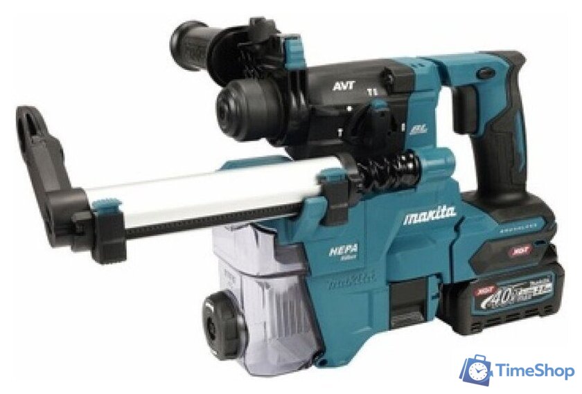 Перфоратор Makita HR010GD201 (с 2-мя АКБ, кейс) - Изображение №2 — Интернет-магазин Time-Shop