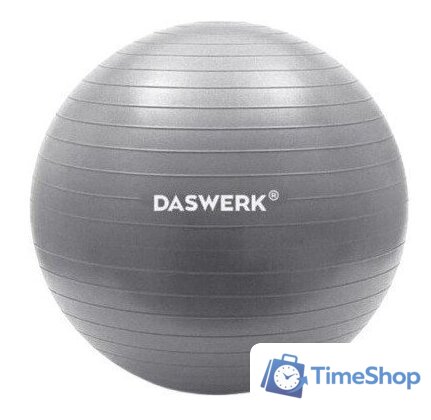 Гимнастический мяч Daswerk 680014 (серебристый) - Изображение №1 — Интернет-магазин Time-Shop
