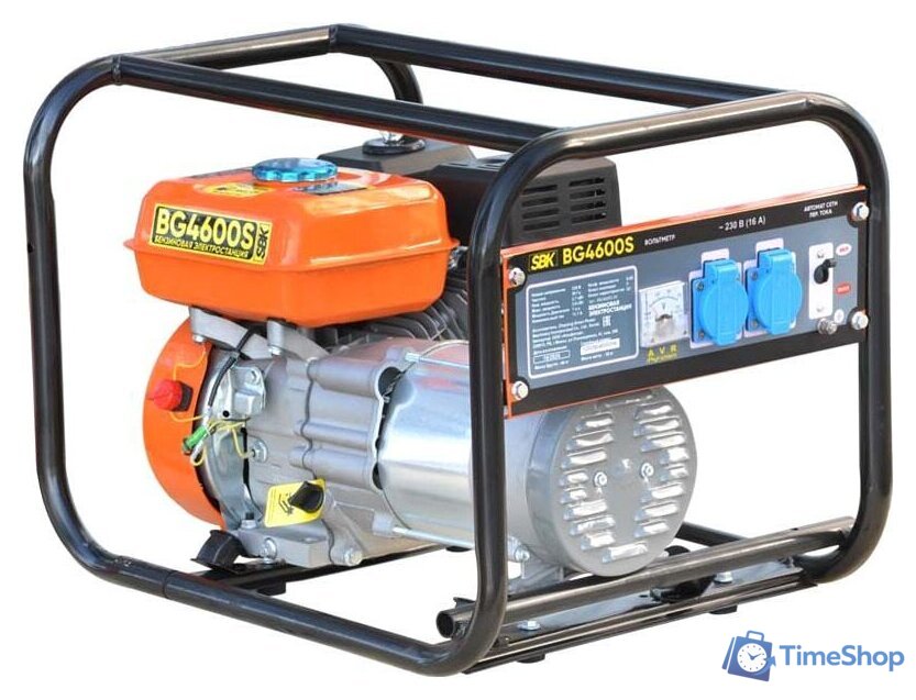 Бензиновый генератор SBK BG4600S - Изображение №1 — Интернет-магазин Time-Shop