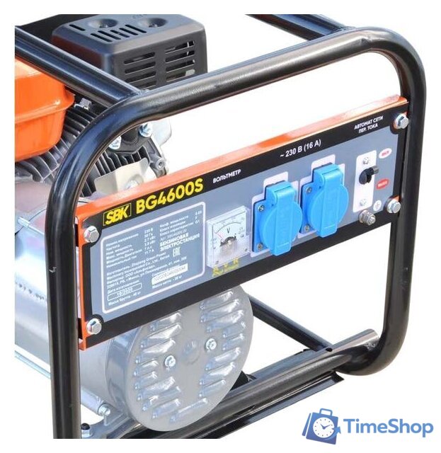 Бензиновый генератор SBK BG4600S - Изображение №3 — Интернет-магазин Time-Shop