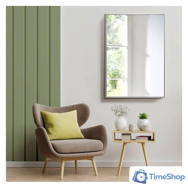 Зеркало Алмаз-Люкс M-411 100х70 - Изображение №2 — Интернет-магазин Time-Shop