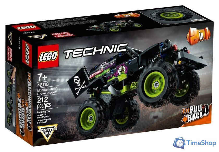 Конструктор LEGO Technic 42118 Monster Jam Grave Digger - Изображение №1 — Интернет-магазин Time-Shop