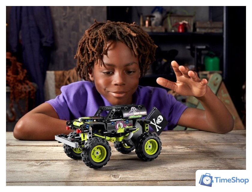 Конструктор LEGO Technic 42118 Monster Jam Grave Digger - Изображение №10 — Интернет-магазин Time-Shop