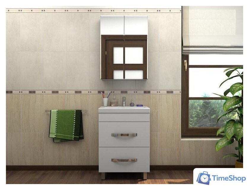  Какса-А Тумба под умывальник Квадро 50 458348 - Изображение №3 — Интернет-магазин Time-Shop