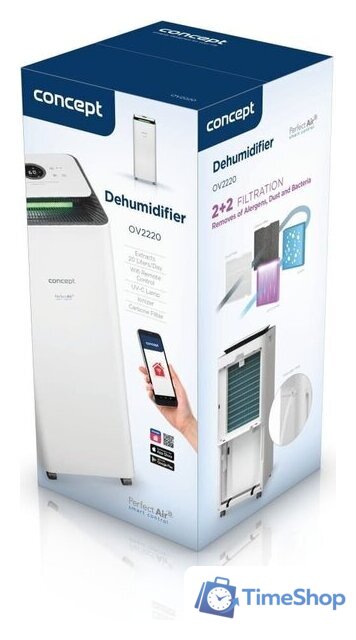 Очиститель воздуха Concept Perfect Air Smart OV2220 - Изображение №18 — Интернет-магазин Time-Shop