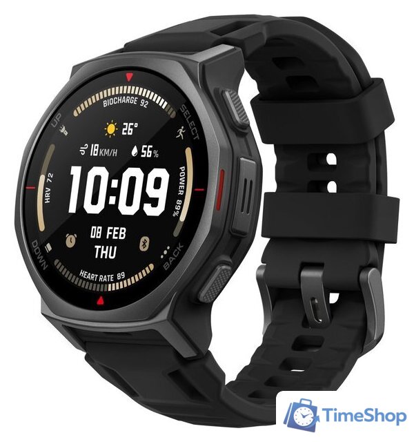 Умные часы Amazfit T-Rex 3 Pro 44 мм (тактический черный) - Изображение №1 — Интернет-магазин Time-Shop