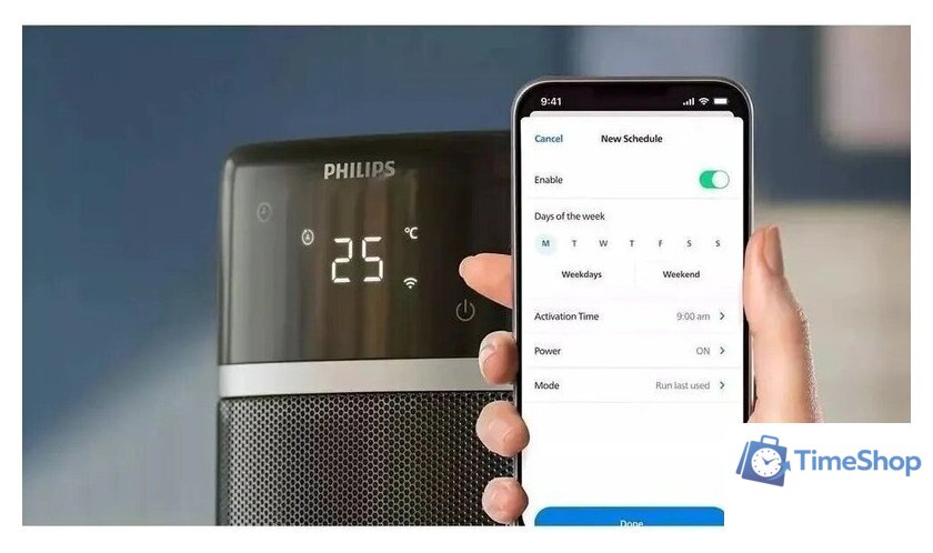 Тепловентилятор Philips Series 5000 CX5120/11 - Изображение №7 — Интернет-магазин Time-Shop