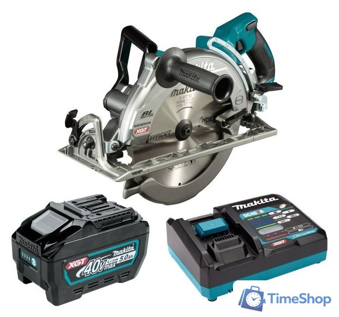 Дисковая (циркулярная) пила Makita RS002GT101 (с 1-им АКБ) - Изображение №1 — Интернет-магазин Time-Shop