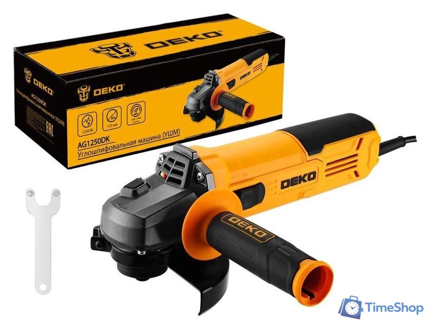 Угловая шлифмашина Deko AG1250DK 083-1025 - Изображение №1 — Интернет-магазин Time-Shop