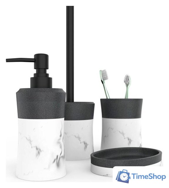 Аксессуары для ванной и туалета FORA Ever (4 предмета) - Изображение №2 — Интернет-магазин Time-Shop