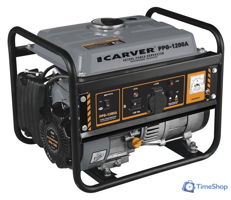 Бензиновый генератор Carver PPG-1200A - Изображение №1 — Интернет-магазин Time-Shop