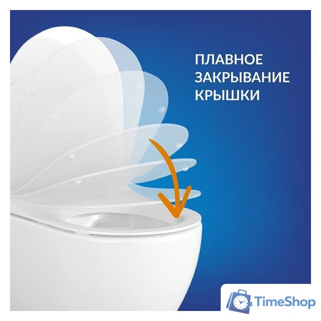 Унитаз подвесной Cersanit City Smart 64822 - Изображение №7 — Интернет-магазин Time-Shop