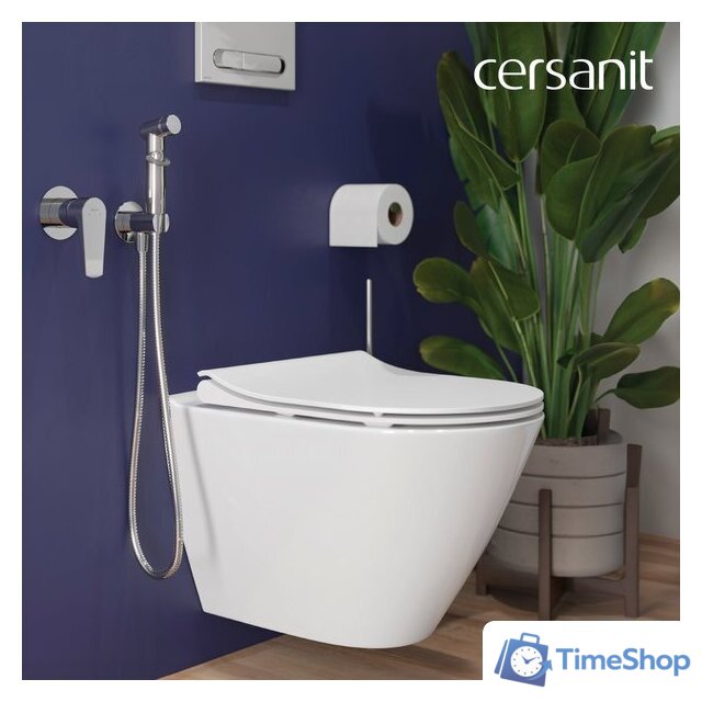Унитаз подвесной Cersanit City Smart 64822 - Изображение №4 — Интернет-магазин Time-Shop