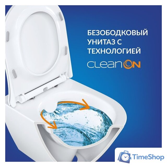 Унитаз подвесной Cersanit City Smart 64822 - Изображение №8 — Интернет-магазин Time-Shop