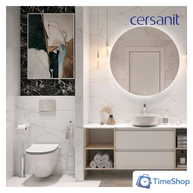 Унитаз подвесной Cersanit City Smart 64822 - Изображение №3 — Интернет-магазин Time-Shop