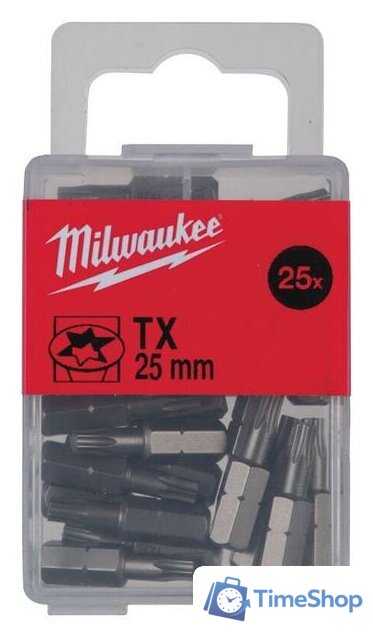 Набор бит Milwaukee 4932399595 (25 предметов) - Изображение №1 — Интернет-магазин Time-Shop