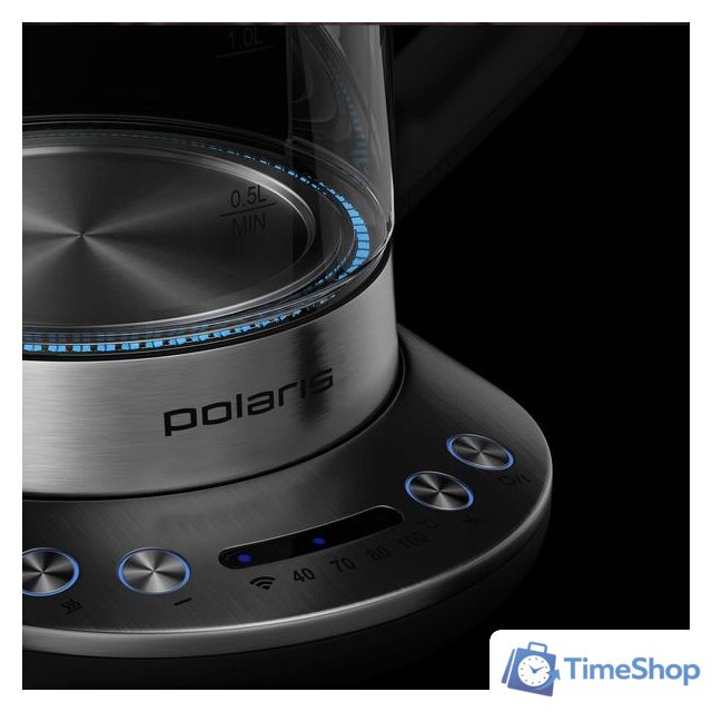 Электрический чайник Polaris PWK 1775CGLD Wi-Fi IQ Home - Изображение №15 — Интернет-магазин Time-Shop