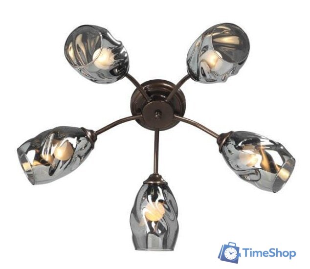 Припотолочная люстра Vitaluce V4936-7/5PL - Изображение №4 — Интернет-магазин Time-Shop