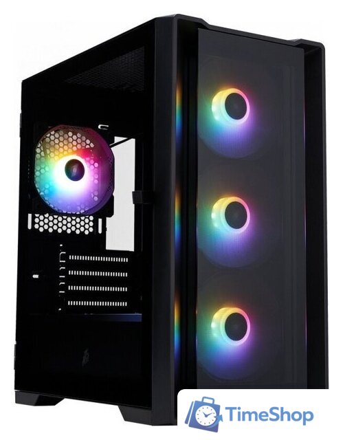 Корпус 1stPlayer TRILOBITE T4-G FRGB (черный) - Изображение №1 — Интернет-магазин Time-Shop