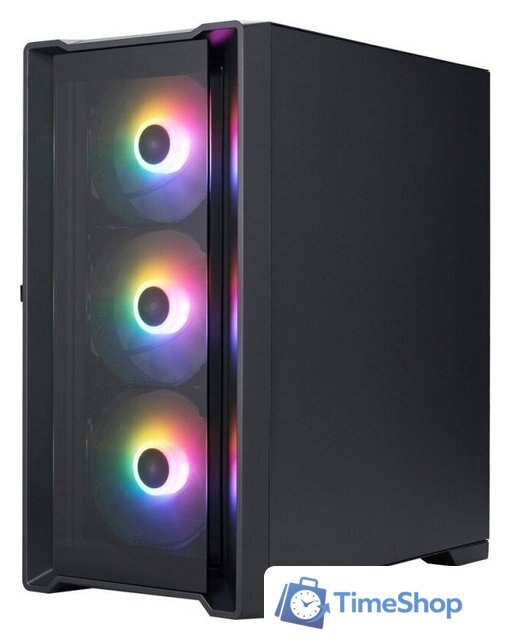 Корпус 1stPlayer TRILOBITE T4-G FRGB (черный) - Изображение №3 — Интернет-магазин Time-Shop