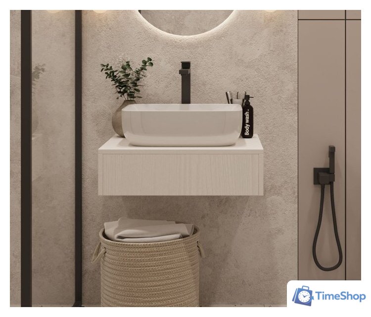  ЗОВ Тумба под умывальник Токио Премиум 60 TP60WWPTOC2 (белый) - Изображение №1 — Интернет-магазин Time-Shop