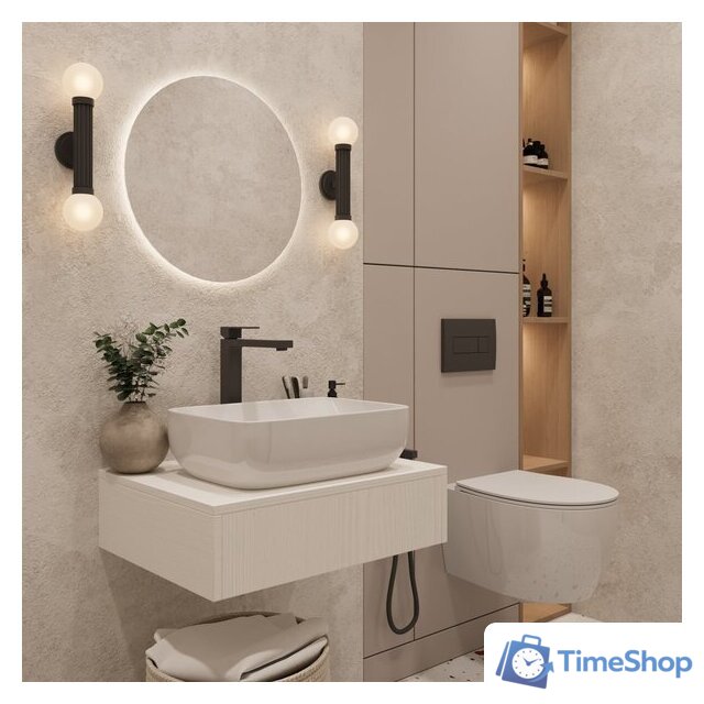  ЗОВ Тумба под умывальник Токио Премиум 60 TP60WWPTOC2 (белый) - Изображение №6 — Интернет-магазин Time-Shop