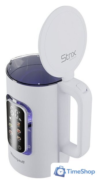 Электрический чайник Weissgauff WK 1500 Dw Touch BodyCool - Изображение №21 — Интернет-магазин Time-Shop