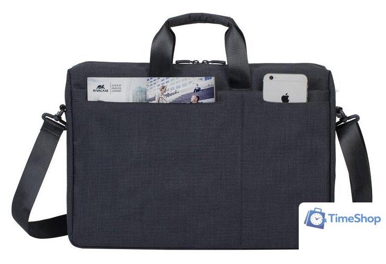 Сумка Rivacase 8355 (черный) - Изображение №3 — Интернет-магазин Time-Shop