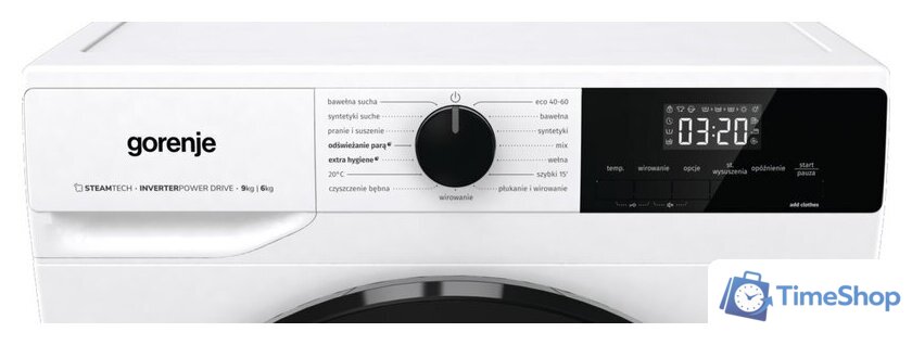 Стирально-сушильная машина Gorenje WD2A964ADS/PL - Изображение №13 — Интернет-магазин Time-Shop