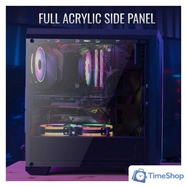 Корпус AeroCool Skyline-A-BK-v1 - Изображение №4 — Интернет-магазин Time-Shop