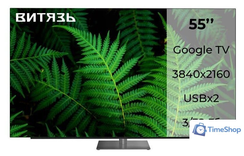 OLED телевизор Витязь 55LU1250 - Изображение №1 — Интернет-магазин Time-Shop