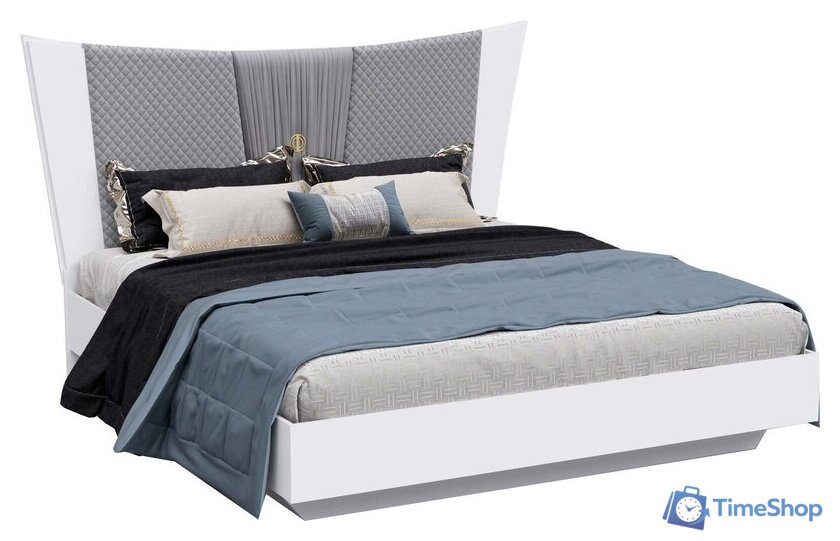 Кровать Кастанье Теона-6 180см СК 003-02 (белый) - Изображение №1 — Интернет-магазин Time-Shop
