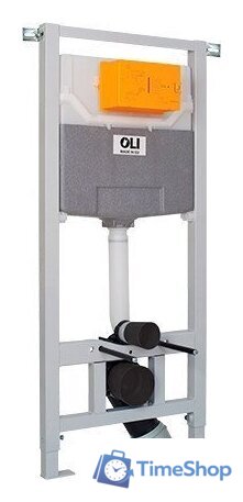 Инсталляция для унитаза OLI 120 ECO Block Sanitarblock mechanic 879236/879566 - Изображение №1 — Интернет-магазин Time-Shop