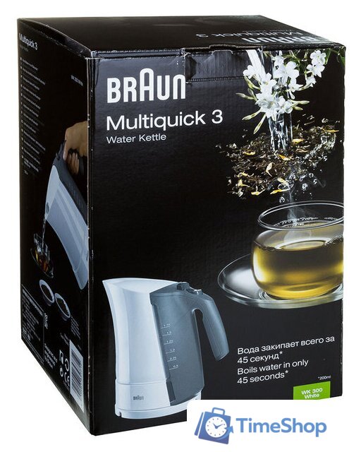 Электрический чайник Braun WK 300 White - Изображение №9 — Интернет-магазин Time-Shop