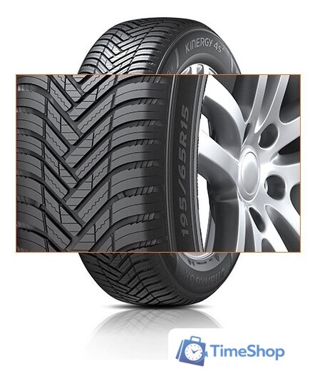 Всесезонные шины Hankook Kinergy 4S 2 H750 225/55R17 101W - Изображение №5 — Интернет-магазин Time-Shop