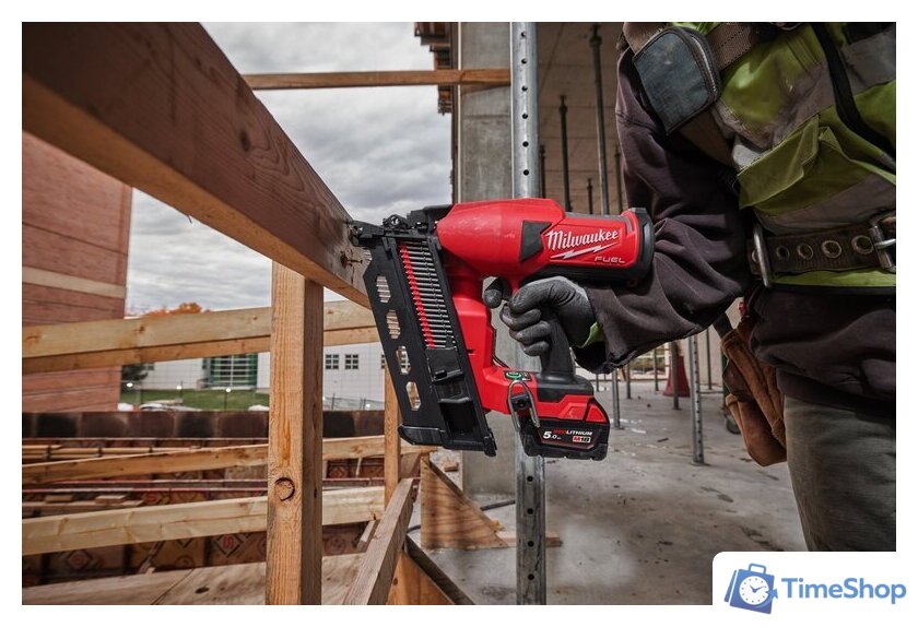 Гвоздезабиватель Milwaukee M18 FDN-0X 4933493600 (без АКБ, кейс) - Изображение №20 — Интернет-магазин Time-Shop