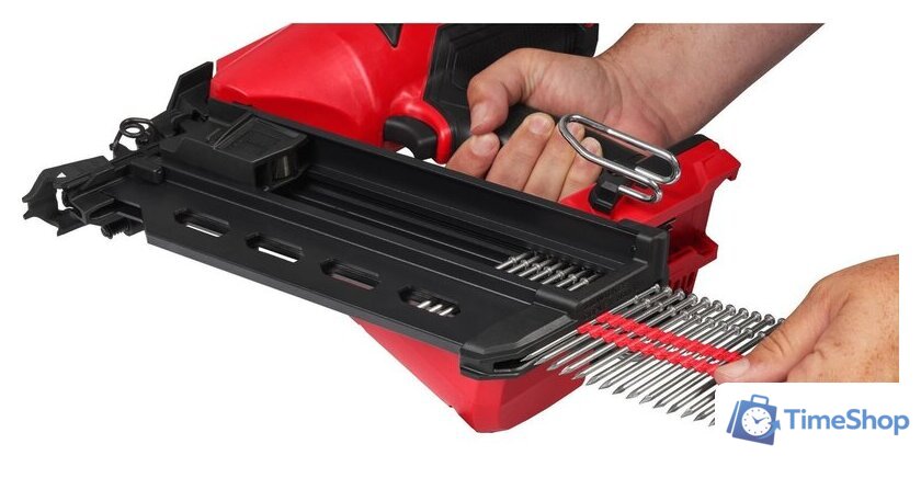 Гвоздезабиватель Milwaukee M18 FDN-0X 4933493600 (без АКБ, кейс) - Изображение №8 — Интернет-магазин Time-Shop