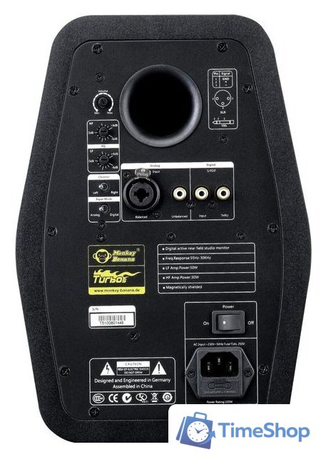 Монитор ближнего поля Monkey Banana Turbo 5 (черный) - Изображение №3 — Интернет-магазин Time-Shop