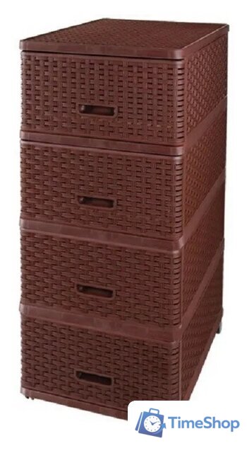 Комод Dunya 04054 (коричневый) - Изображение №1 — Интернет-магазин Time-Shop