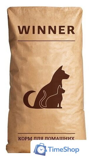 Сухой корм для собак Мираторг Winner с говядиной для средних и крупных пород 15 кг - Изображение №1 — Интернет-магазин Time-Shop