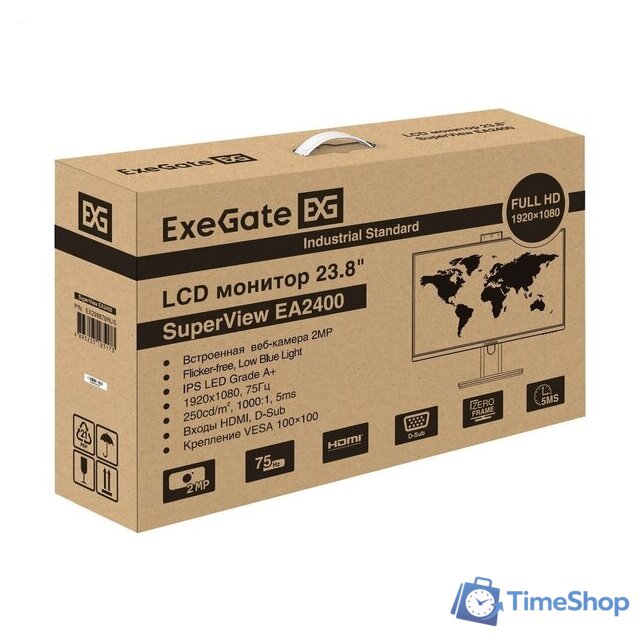 Монитор ExeGate SuperView EA2400 EX298878RUS - Изображение №12 — Интернет-магазин Time-Shop