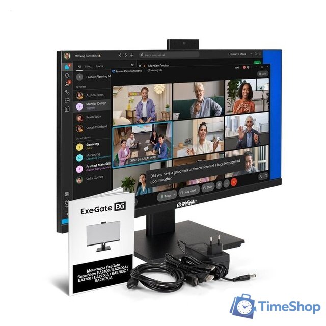 Монитор ExeGate SuperView EA2400 EX298878RUS - Изображение №7 — Интернет-магазин Time-Shop